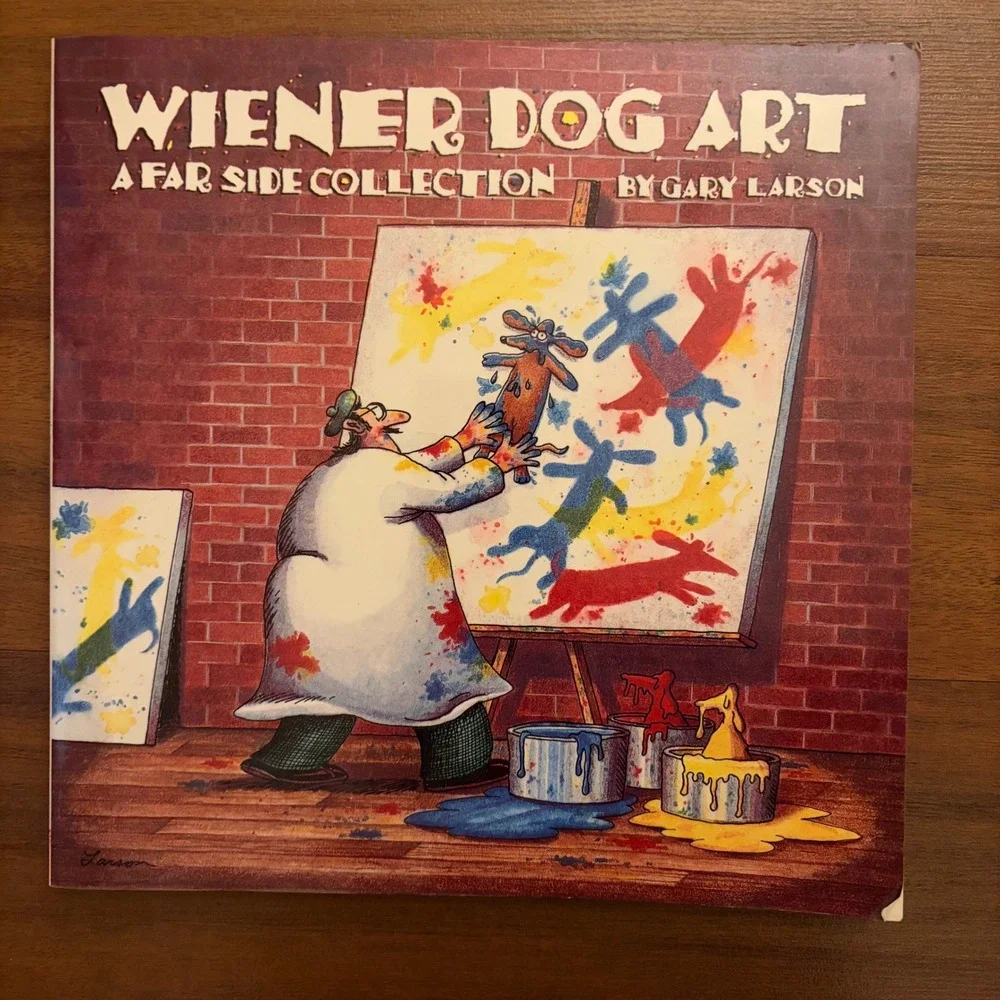 Wiener Dog Art A Far Side Collection by Gary Larson 1990 Paperback Book‎